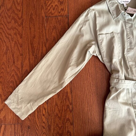 NWT The Drop Women's Karla Utility Vintage Short Jumpsuit Size XL Utilitarian - Picture 11 of 16